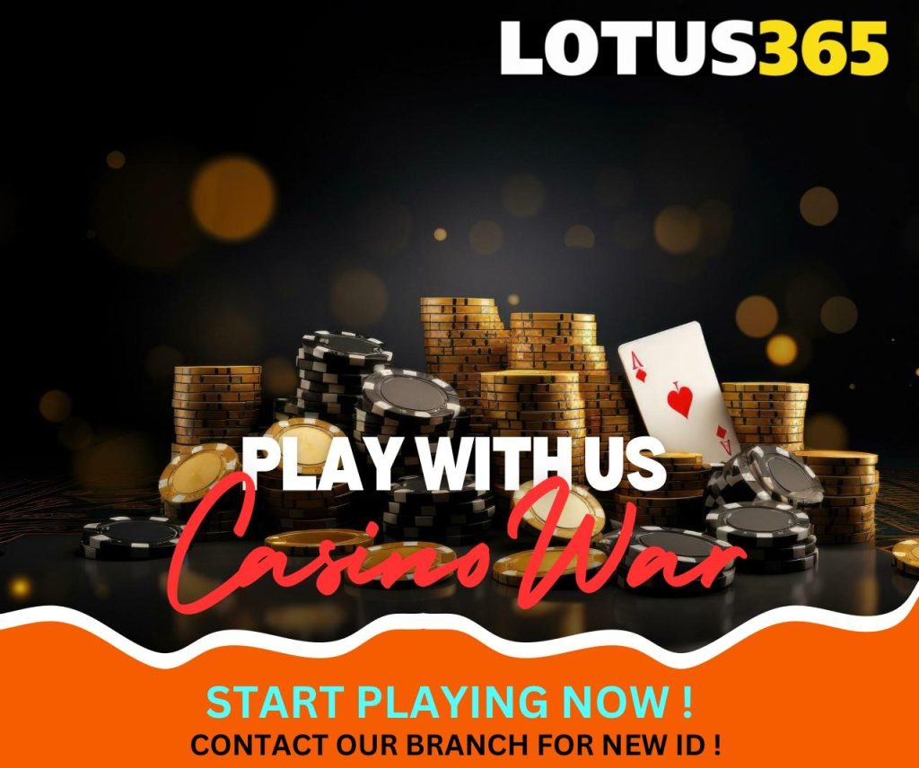A Beginner’s Guide to Casino War on Lotus365 4 Beginners guide to Casino War