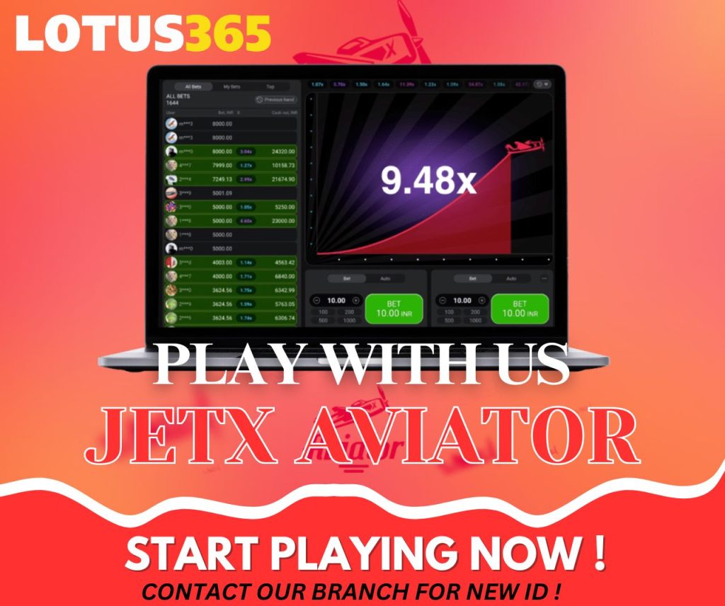 How to Get Started with JetX Betting on Lotus365 A Beginner's Guide 4 JetX Game Bet