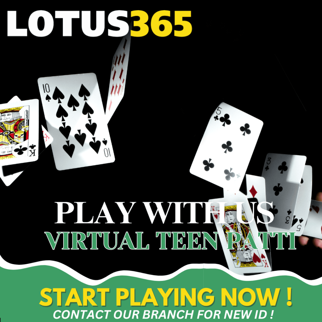 Maximizing Your Earnings Virtual Teen Patti Betting on Lotus365 4 Teen Patti tips and tricks