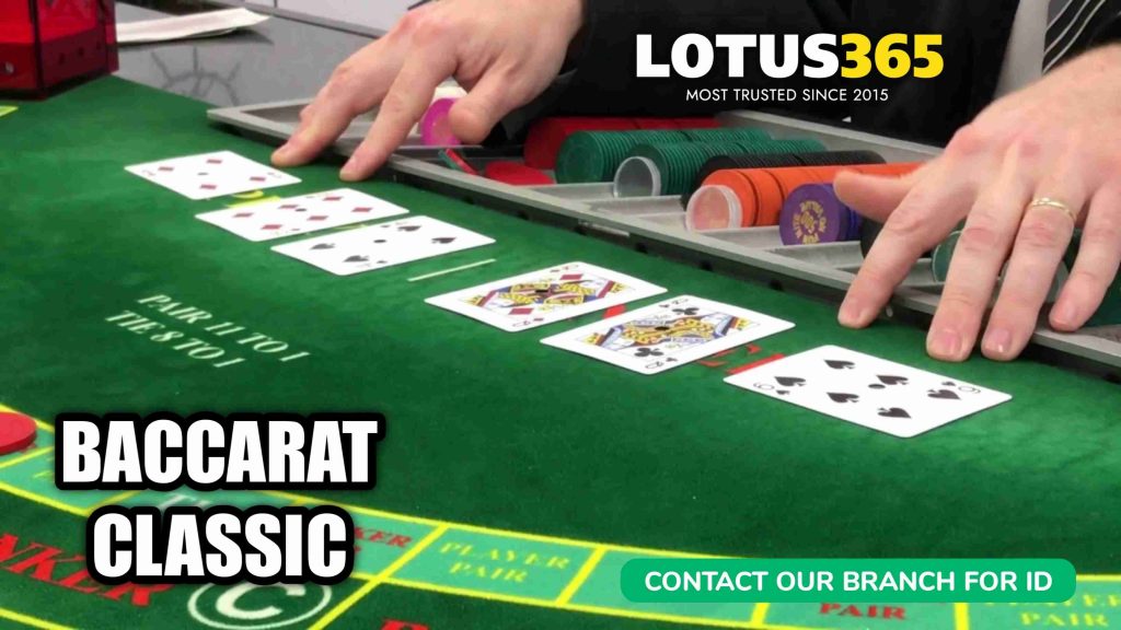 Baccarat Classic Table Game on Lotus365 Best Practices for Beginners 3 Baccarat Classic rules