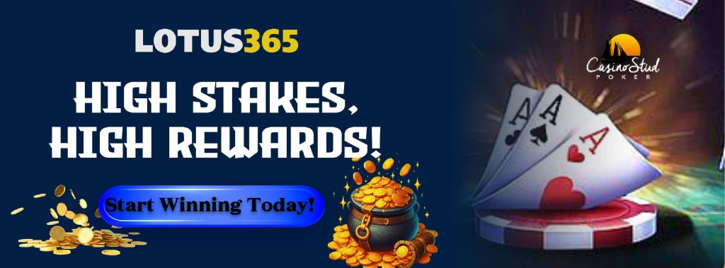 Casino Stud Poker Common Mistakes to Avoid for New Players on Lotus365 3 Casino Stud Poker Strategy
