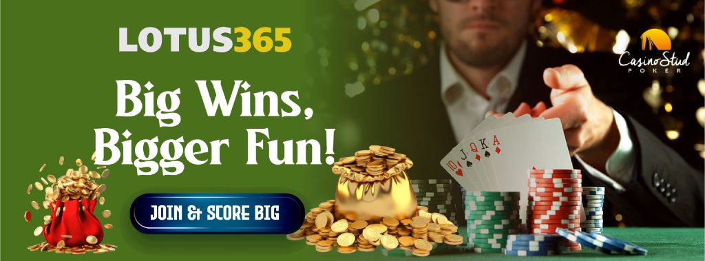 Casino Stud Poker Common Mistakes to Avoid for New Players on Lotus365 7 Lotus365 Casino Games