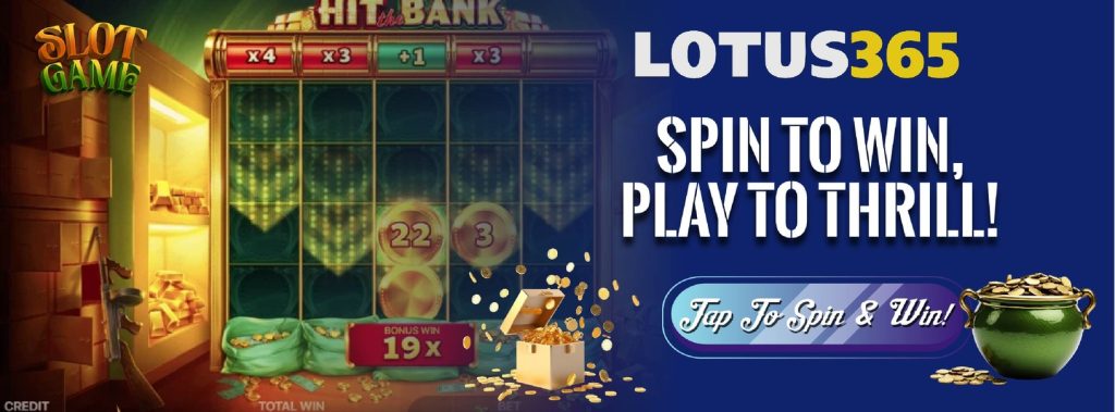 Top 5 Mistakes to Avoid When Playing Hit the Bank Slot on Lotus365 8 Lotus365 online slot games