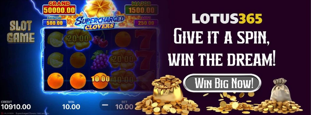 How to Win Big with Supercharged Clovers on Lotus365 4 Play Supercharged Clovers on Lotus365