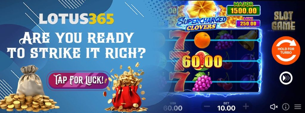 How to Win Big with Supercharged Clovers on Lotus365 5 Supercharged Clovers free spins