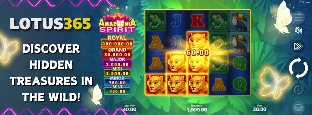 5 Tips to Maximize Your Wins on Amazonia Spirit Slot at Lotus365 2 Amazonia Spirit Slot Features