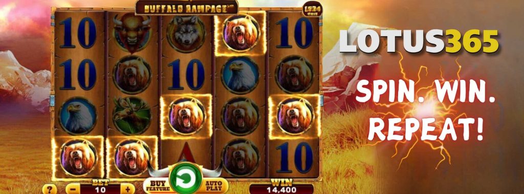 Top Tips for Buffalo Rampage Slot on Lotus365 5 Buffalo Rampage Slot strategies