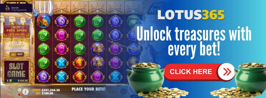 Wisdom of Athena Slot Review on Lotus365 6 Free Spins in Wisdom of Athena Slot