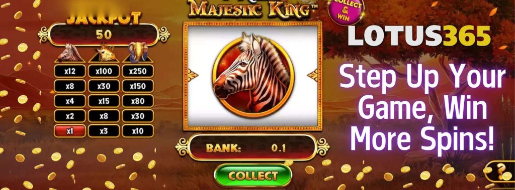 Majestic King Slot Guide on Lotus365 6 Majestic King Slot