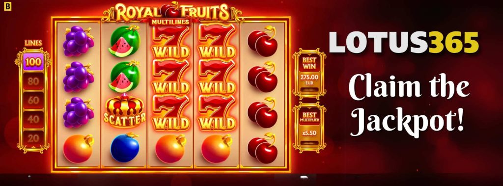 Top 5 Features of Royal Fruits MultiLines Slot on Lotus365 7 Winning strategies for Royal Fruits MultiLines