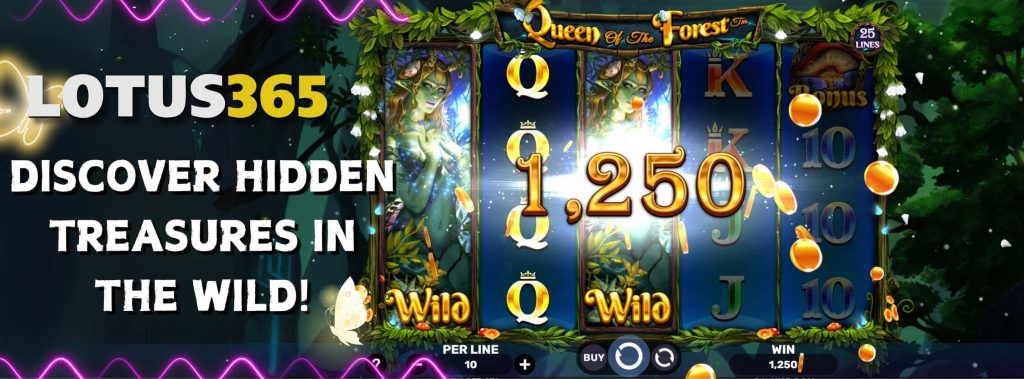 Winning Secrets of Queen of the Forest Slot on Lotus365 5 Winning tips for Queen of the Forest