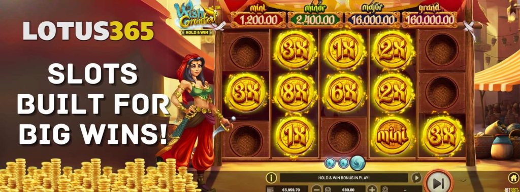 Top 5 Reasons to Play Wish Granted Slot on Lotus365 6 Wish Granted Slot features